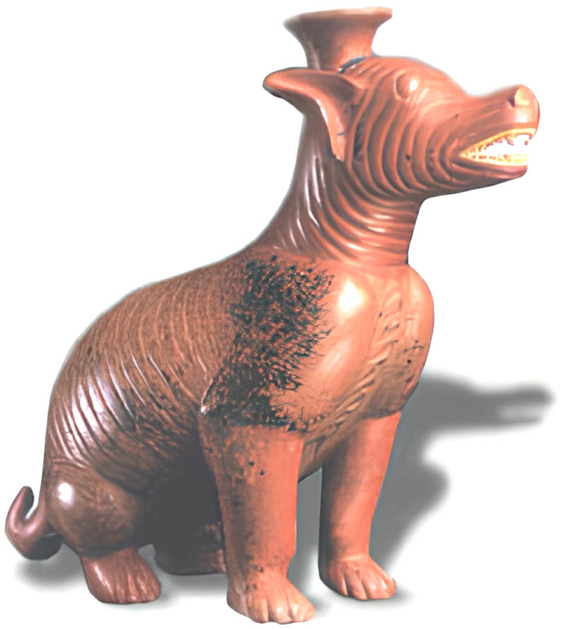 Terra cotta COlima dog